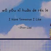 Wǒ Yǒu Xǐ Huān De Rén Le 我有喜欢的人了 I Have Someone I Like Lyrics Zhao Lusi