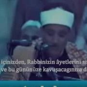 Abdulbasit Abdussamed Zumer Suresi Ve Meali