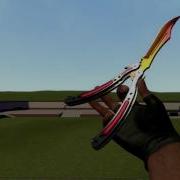 Gmod Cs Go Butterfly Knife Skin Pack Mod Showcase