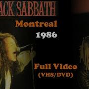 Black Sabbath Live In Montreal 1986 Ray Gillen