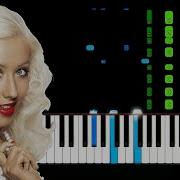 Christina Aguilera Genie In A Bottle Piano