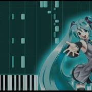 Rolling Girl Vocaloid Piano Tutorial Synthesia
