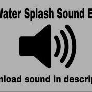 Sound Effect Splash Water