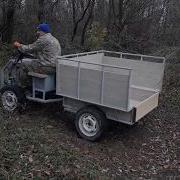 Зид 4 5 Переломка 4Х4 Минигрузовик Минитрактор Учимся Ходить Home Made Tractor