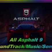 Asphalt 9 Soundtrack