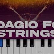 Tiesto Adagio For Strings Piano