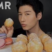 Asmr Cream Puff Eating Sounds