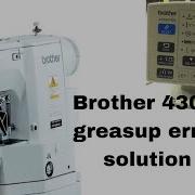 How To Error 201 Problem Solution Brother Bartack Machine Model Ke 430D