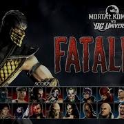 Mortal Kombat Vs Dc Universe Fatality Scorpion