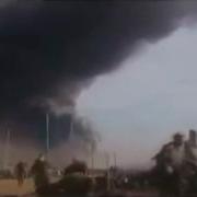 Российские Солдаты Разбегаются В Панике После Взрыва Боеприпасов