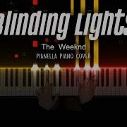 The Weeknd Blinding Lights Piano Cover By Pianella Piano