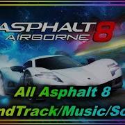 Asphalt 8 Soundtracks