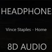 Vince Staples Home 8D Audio Spider Man Into The Spider Verse Ost