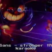 Undertale Stronger Than You Error Sans Karaoke