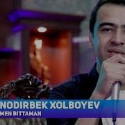 Nodirbek Xolboyev Men Bittaman Jonli Ijro Нодирбек Холбоев Мен