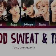 Bts Blood Sweat Tears Lyrics