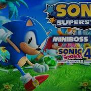 Sonic Superstars Mini Boss Theme Sonic 4 Remix