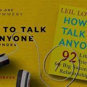 How To Talk To Anyone Audiobook