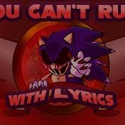 You Can T Run With Lyrics Soundcloud Remastered