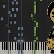 Bendy And The Ink Machine Song Can T Be Erased Jt Machinima Piano Tutorial Synthesia