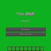 Minecraft Death Meme Green Screen