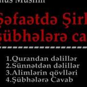Abu Yunus Vadavi Şafaətdə Şirk Və Şübhələrə Cavab