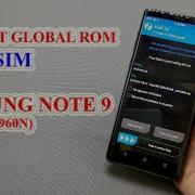 Sm N960N Galaxy Note 9 Dual Sim With Globle Rom Android 8 1 0