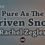 Pure As The Driven Snow Rachel Zegler Karaoke