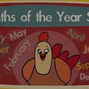 Months Of The Year Song English For Children