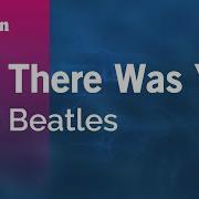 The Beatles Till There Was You Karaoke