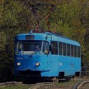 Мтта Поездка На Московском Трамвае 2010 Г Вагон 30468 Tatra T3Su