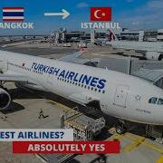 Turkish Airlines A330 300 Economy Class Istanbul Bangkok Flight Review