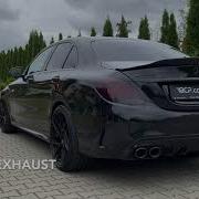 C43 Amg Громкий Звук Выхлопа