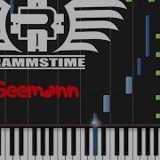 Rammstein Seemann Instrumental Synthesia