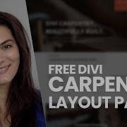 Get A Free Carpenter Layout Pack For Divi