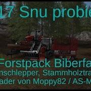 Ls17 Snu Probiert 82 Forstpack Biberfamilie Trailer Tieflader