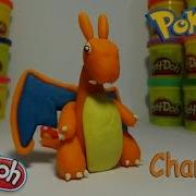 How To Make A Charizard Pokemon Go Of Play Doh Как Слепить Чаризард Покемон Го Из Пластилина Плей До