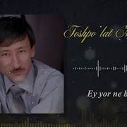 Тошпулат Эй Йор Не Булди