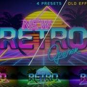 After Effects Template Retro Opener