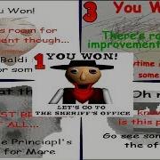 5 Ending In Baldi S Basics Mod