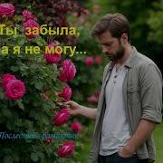 Послушайте Песню Ты Забыла А Я Не Могу