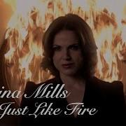 Regina Mills Just Like Fire