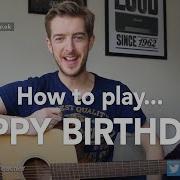 Happy Birthday To You Song On Guitar