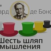 Шесть Шляп Мышления Эдвард Де Боно
