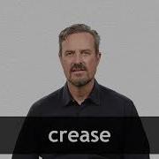 How To Say Crease