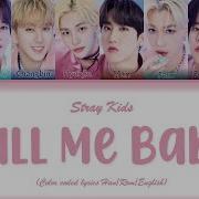 Stray Kids 스트레이 키즈 Call Me Baby Original By Exo Color Coded Lyrics Han Rom Eng