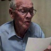 Grandad Billy Naylor Sings Wait For Me Mary