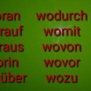 Deutsch Lernen Learn German Worauf Wovon Womit Wodurch Wozu Wodurch