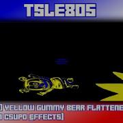 Yellow Gummy Bear Flattened Inspired By Klasky Csupo 2001 Effects