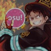 Osu Fire Force Op Inferno Dt